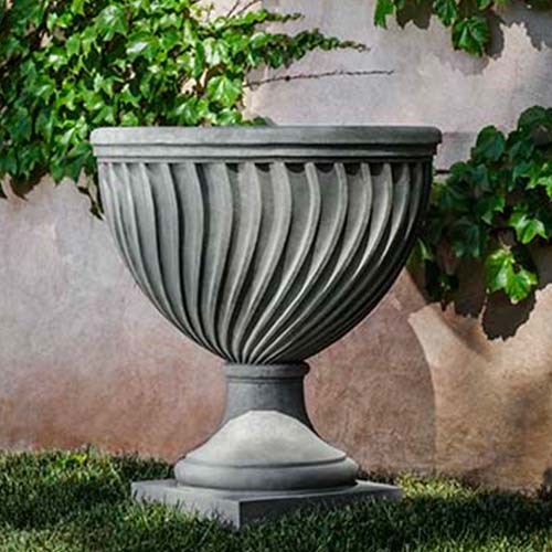 View Cast Stone Collection: Quadrille Urn